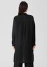 Organic Linen Mandarin Collar Dress