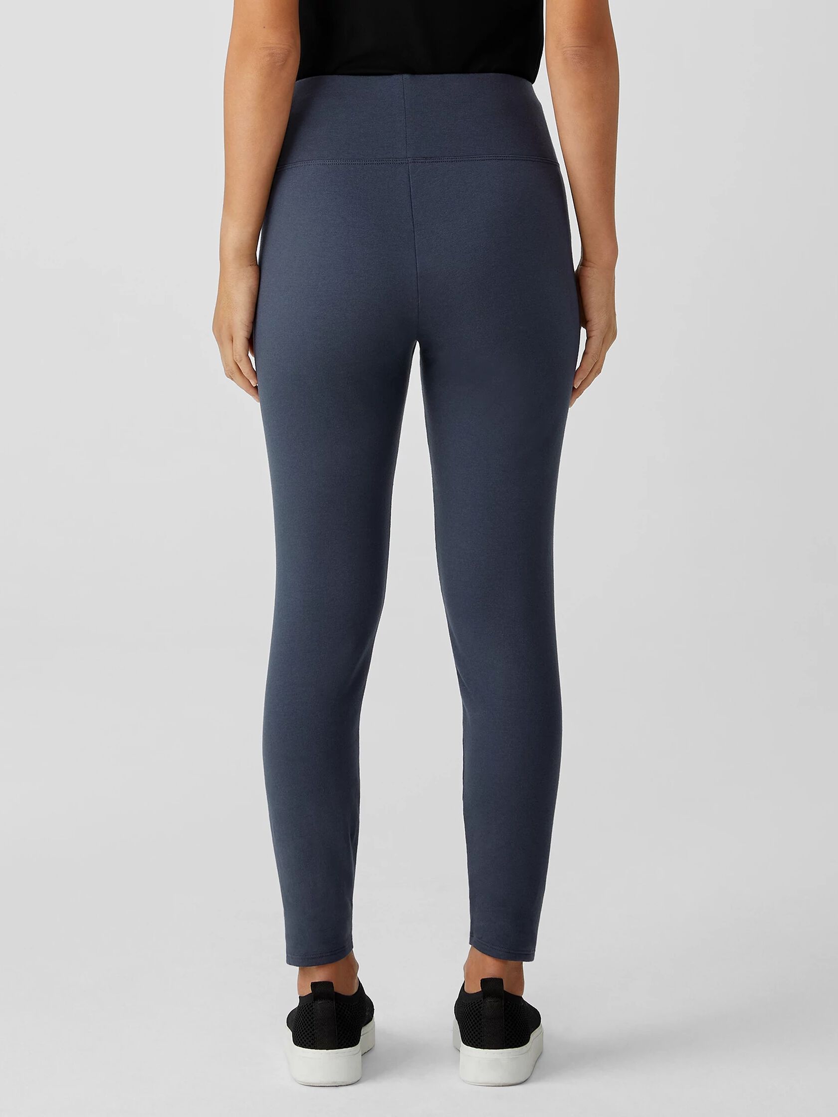 Cozy Brushed Terry High-Waisted Leggings