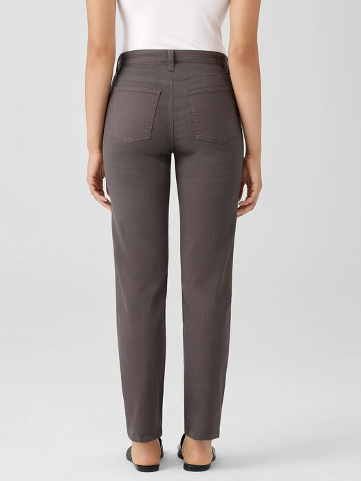 Organic Cotton Denim High-Waisted Jean