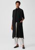 Lightweight Boiled Wool Long Vest in Responsible Wool