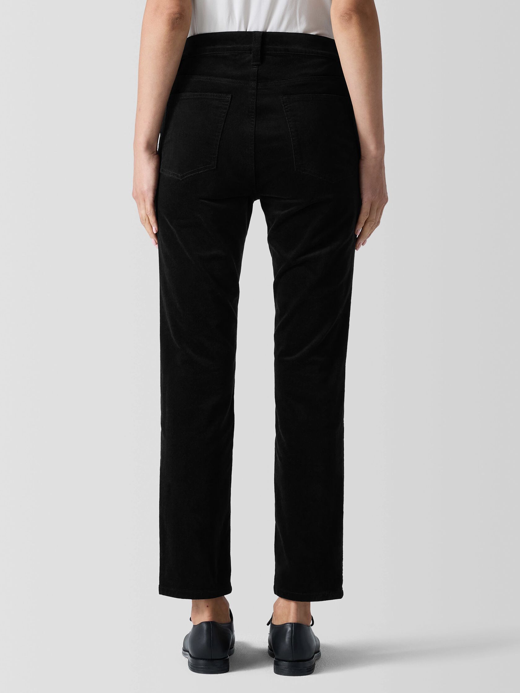 Organic Cotton Stretch Velveteen Pant