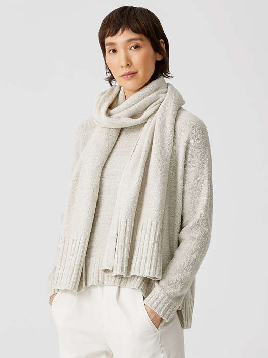 Peruvian Organic Cotton Boucle Wrap