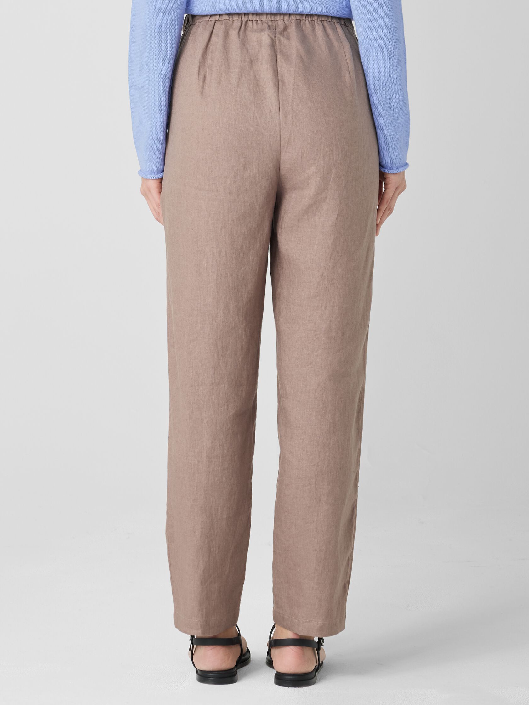 Organic Linen Tapered Pant