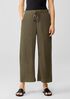 Organic Cotton Gauze Wide-Leg Pant