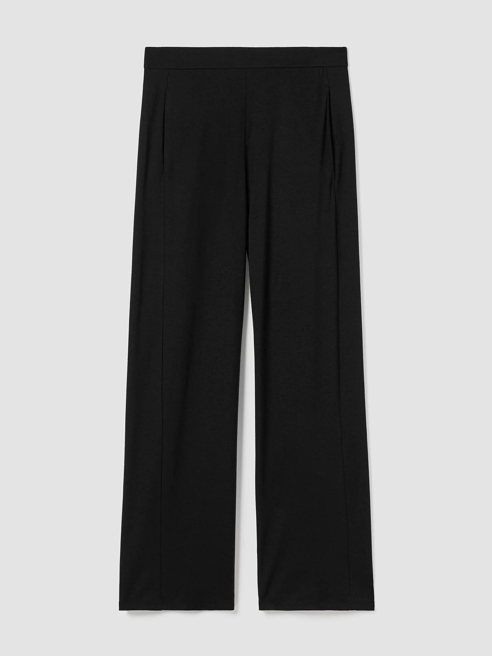 Stretch Terry Straight Pant