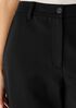 Washable Flex Ponte Straight Trouser Pant