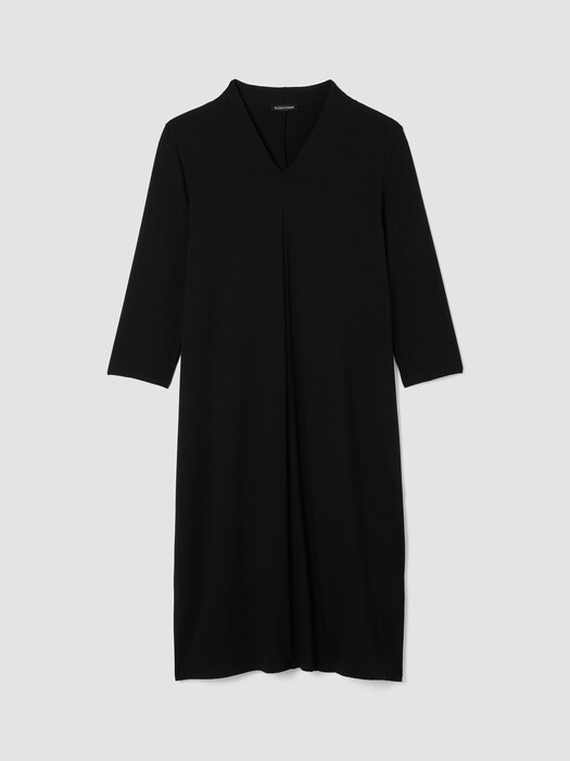 Stretch Jersey Knit Oval Dress
