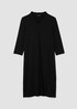 Stretch Jersey Knit Oval Dress