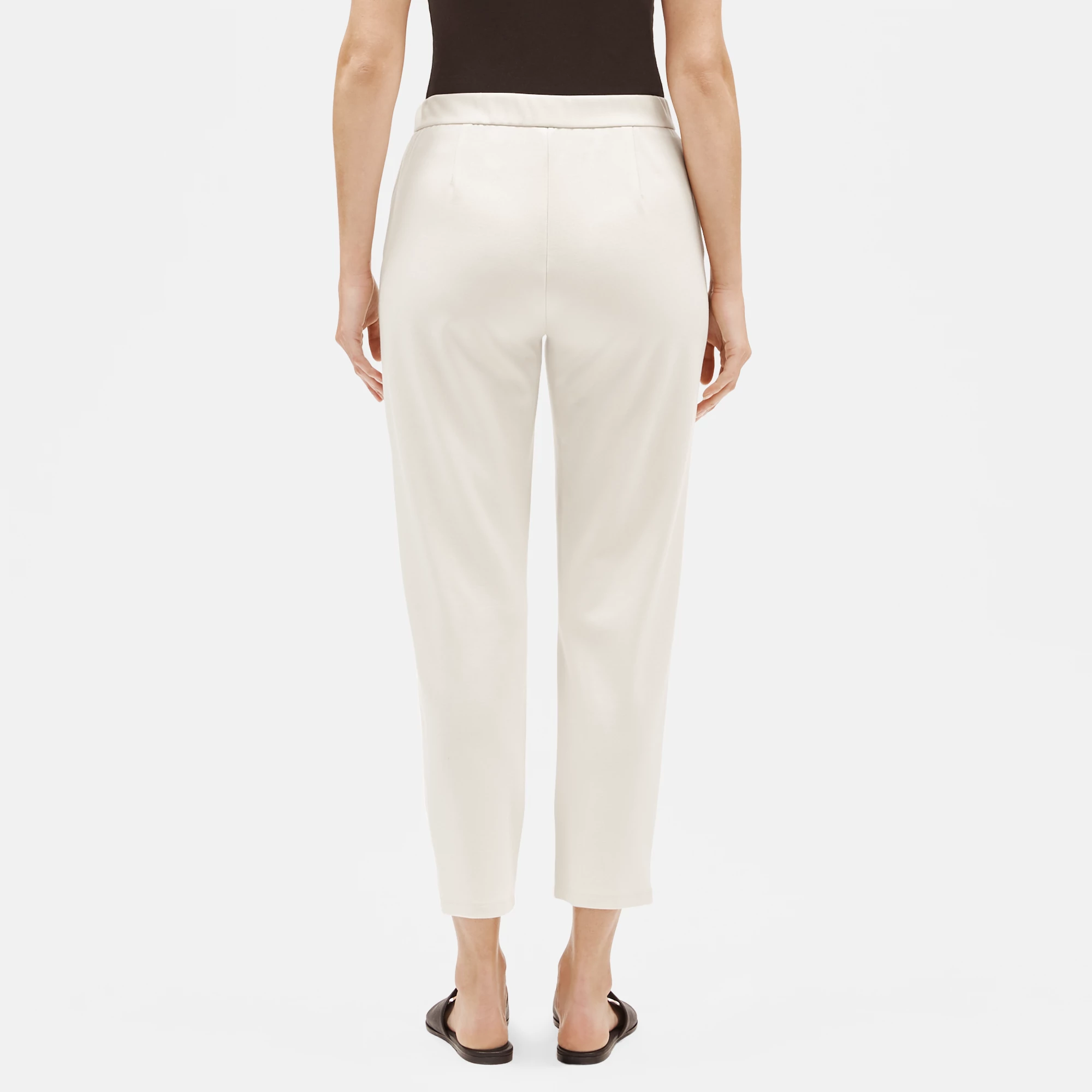 Flex Tencel Ponte Slouchy Pant | EILEEN 