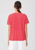 Organic Linen Jersey Crew Neck Tee