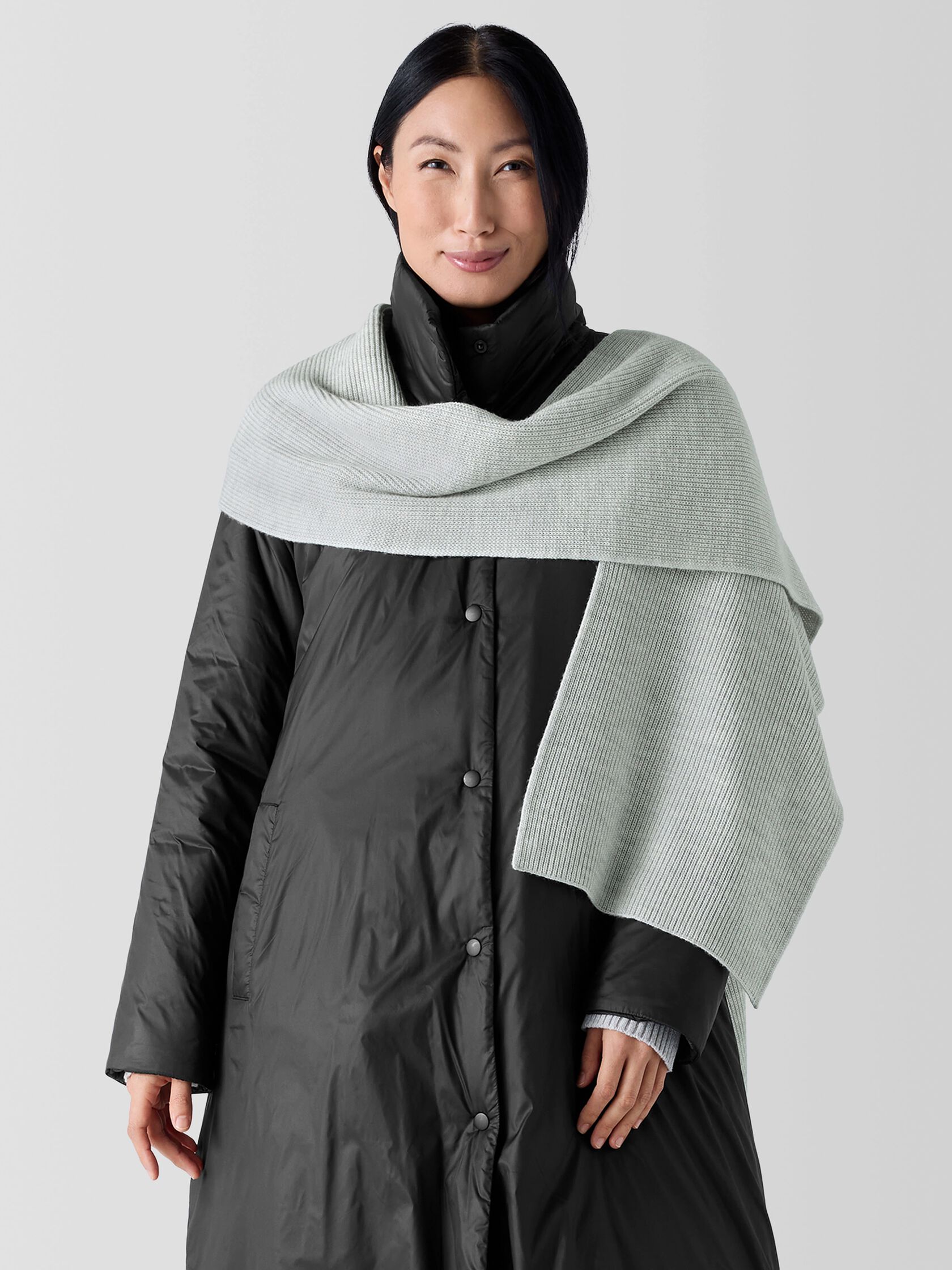 Merino Scarf in Regenerative Wool