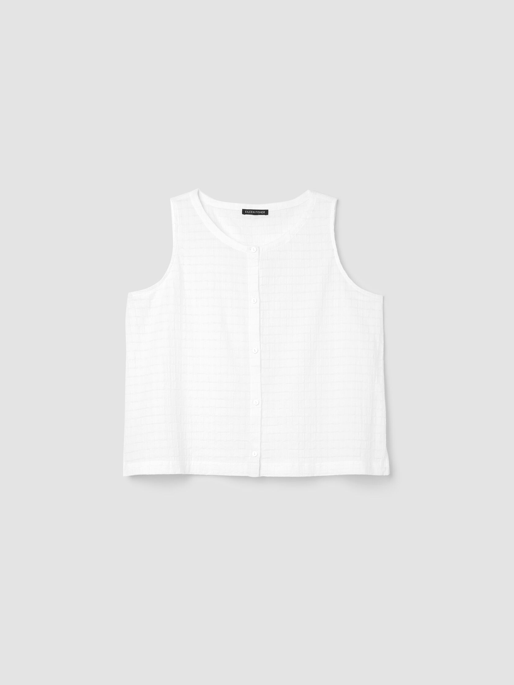 Organic Cotton Voile Box Vest