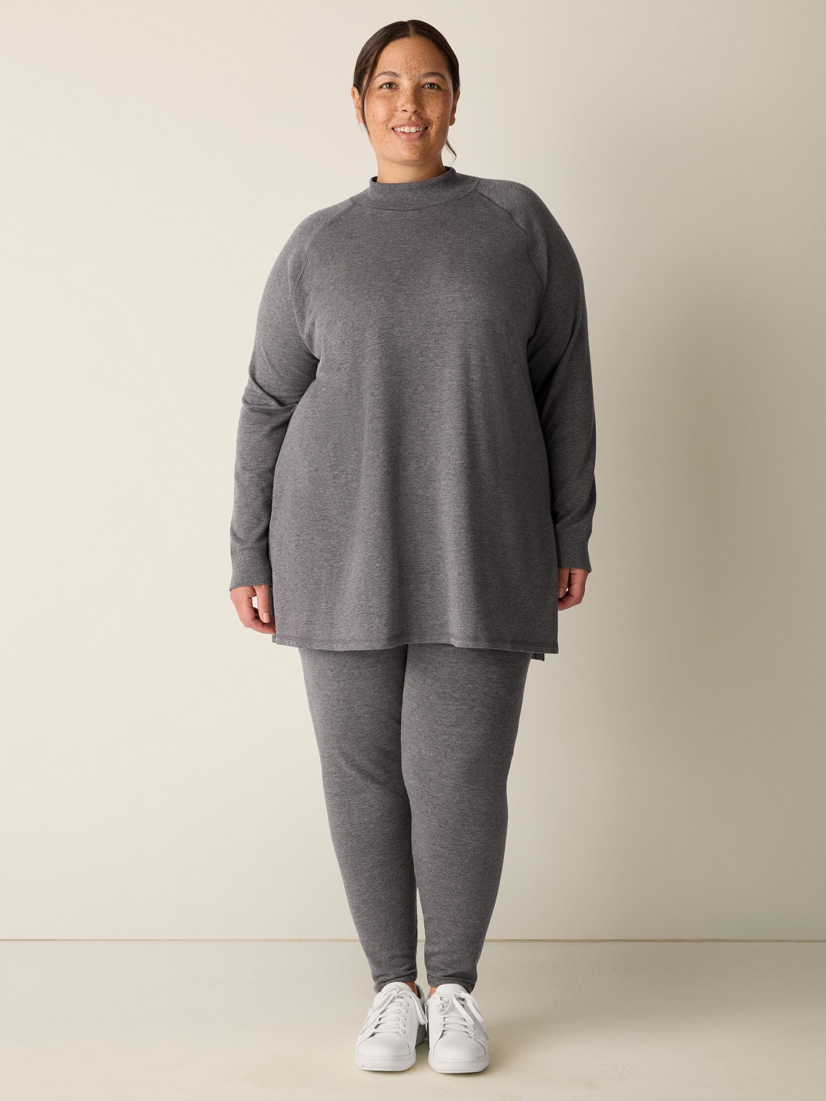 Cozy Brushed Terry Hug High-Waisted Leggings