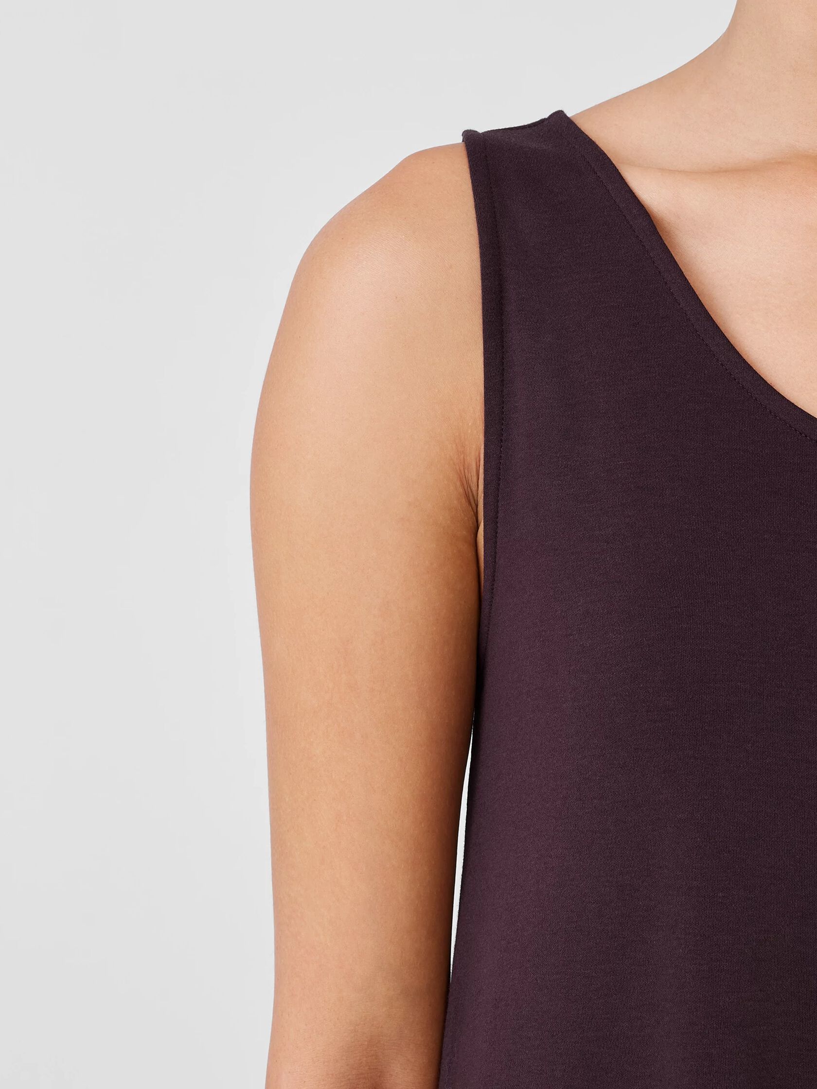 Cozy Organic Cotton Interlock Tank Dress