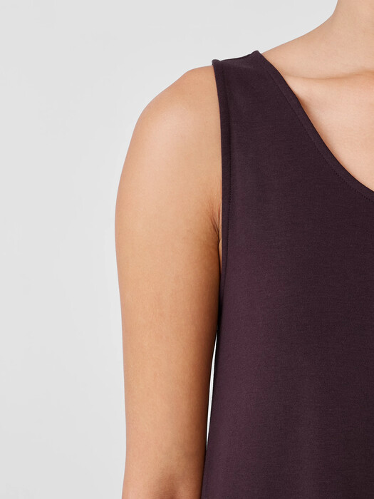 Organic Cotton Interlock Tank Sleep Dress