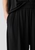 Stretch Jersey Knit Lantern Jogger Pant
