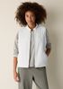 Organic Linen Cotton Crepe Quilted Vest