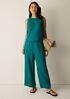 Organic Linen Wide-Leg Pant