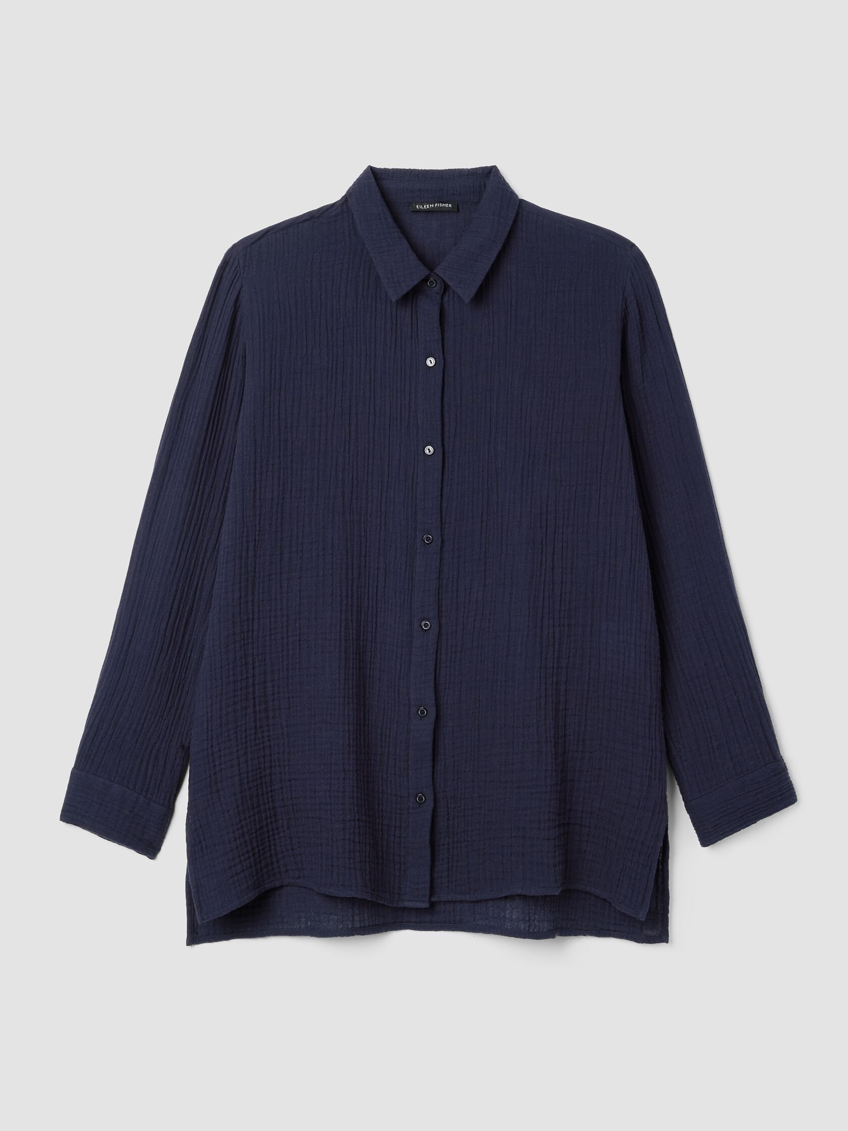 Organic Cotton Lofty Gauze Classic Collar Shirt