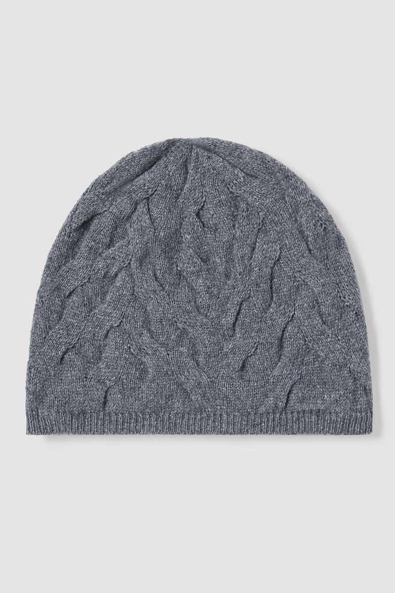 Cotton and Recycled Cashmere Hat