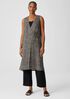 Organic Linen Gauze Strata Wrap Top