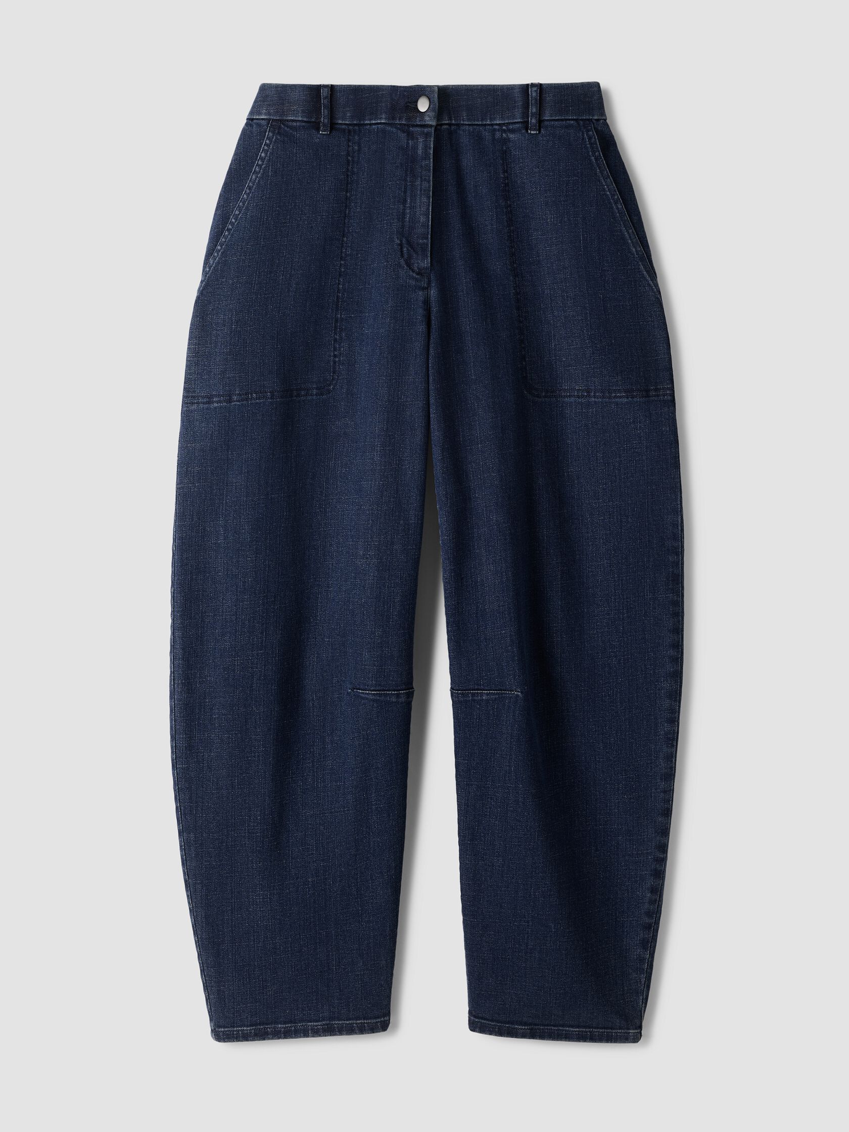 Cotton Stretch Denim Arch Pant