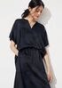 Silk Organic Cotton Brushstroke Boxy Shirt