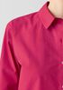 Washed Organic Cotton Poplin Classic Collar Short Shirt