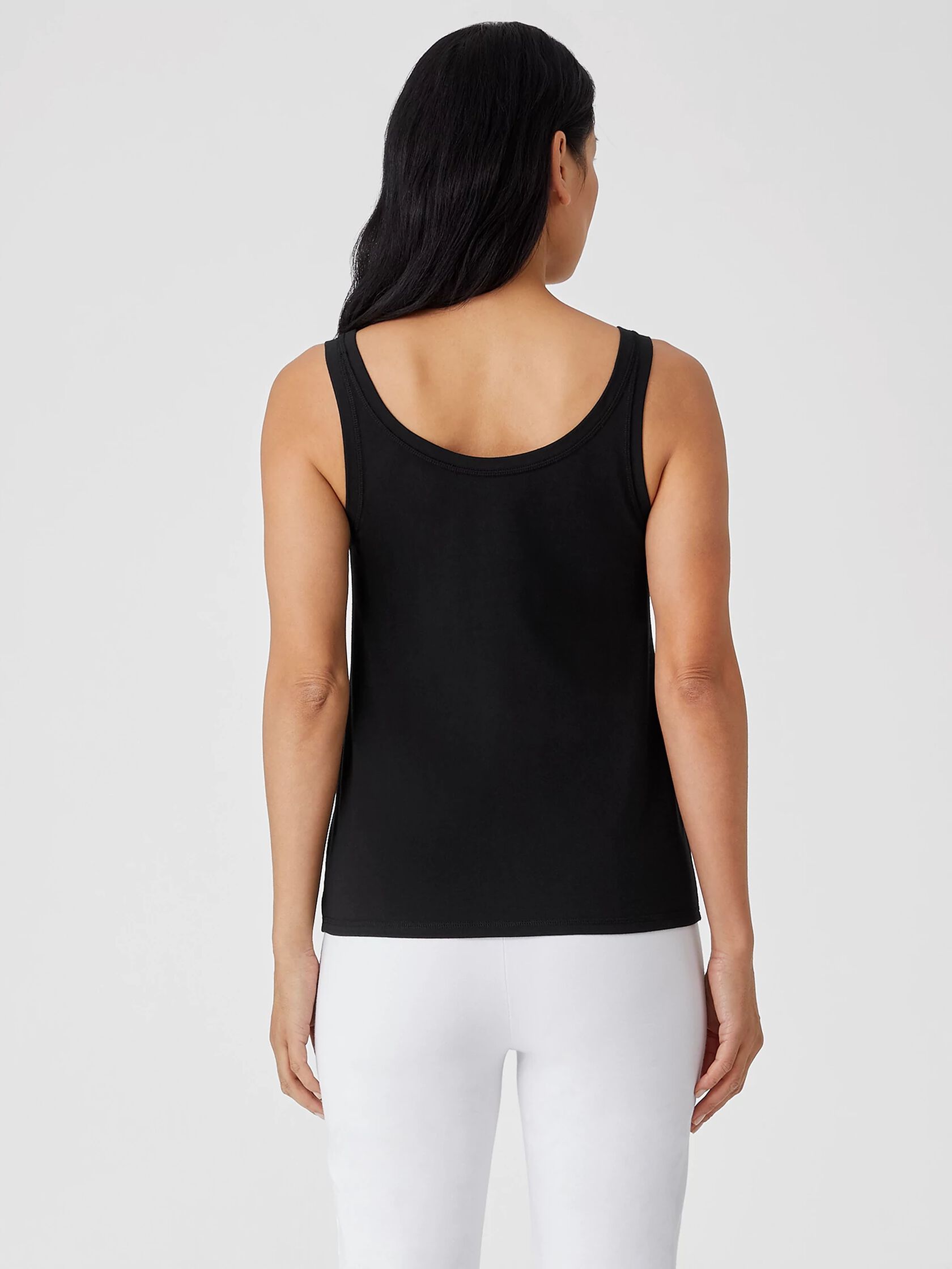 Traceable Organic Cotton Jersey Scoop Neck Tank