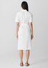 Organic Linen Classic Collar Shirtdress