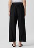 Washed Organic Cotton Poplin Lantern Pant