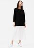 Lightweight Washable Stretch Crepe Tunic