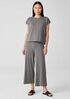 Fine Jersey Wide-Leg Pant