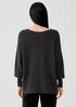 Merino V-Neck Top in Regenerative Wool