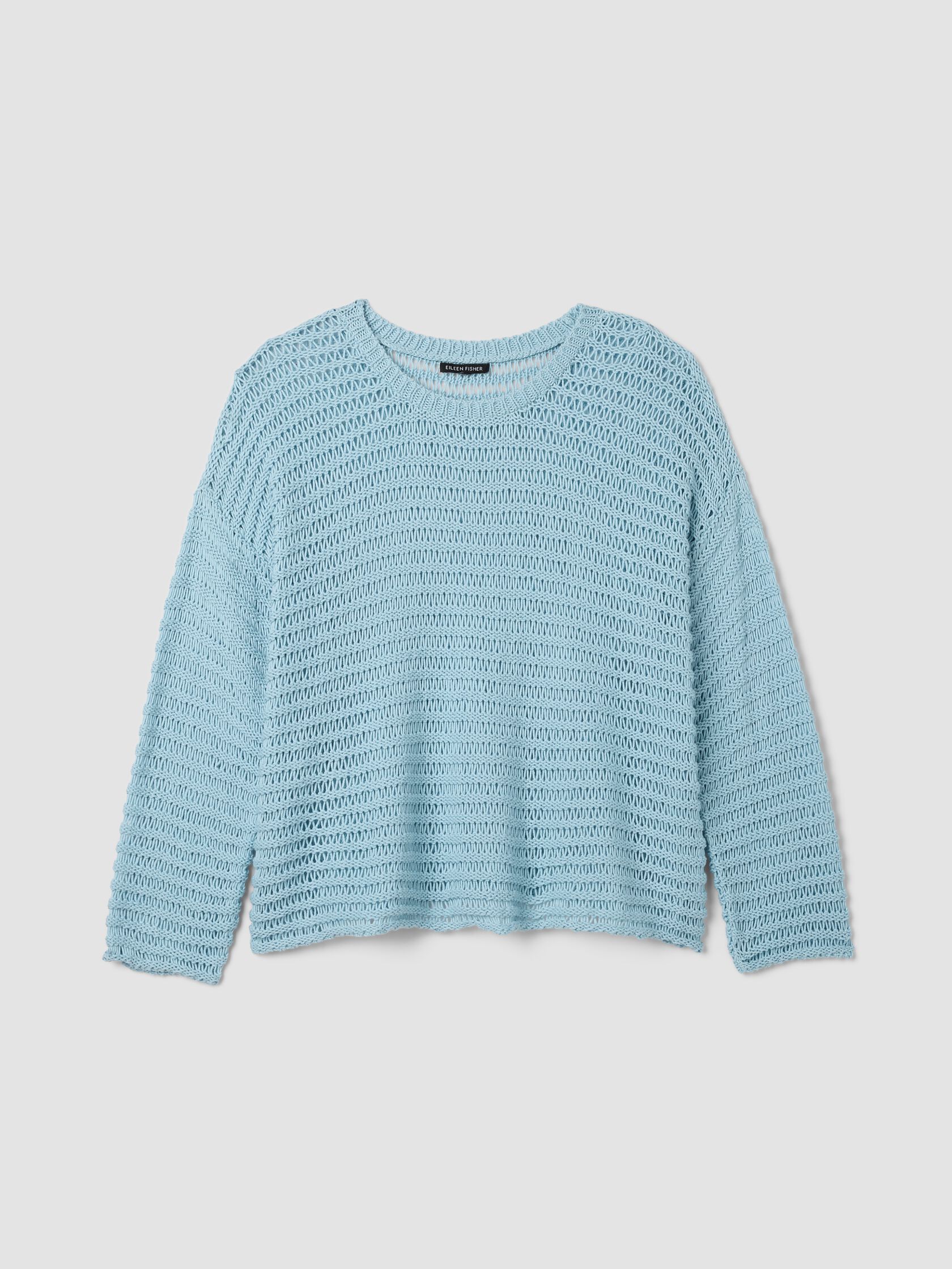 Peruvian Organic Cotton Cord Crew Neck Top