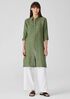 Washed Organic Linen Délavé Shirtdress