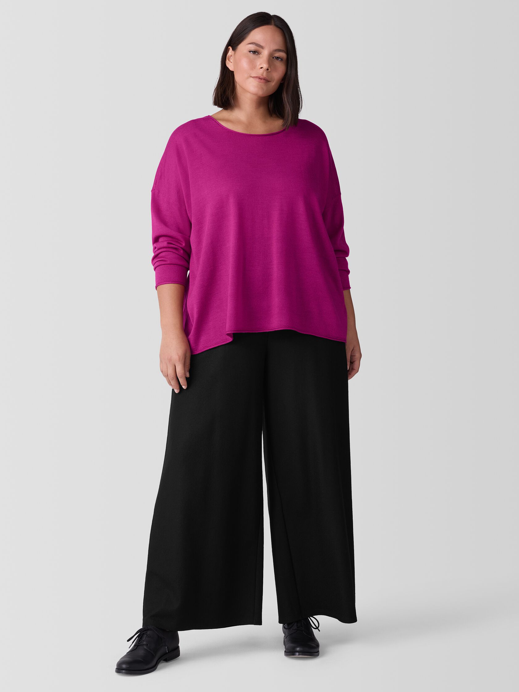 Fine Merino Box-Top in Regenerative Wool
