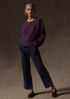 Organic Cotton Stretch Corduroy Straight Pant