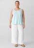 Organic Linen Jersey Scoop Neck Tank