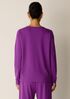 Organic Cotton Interlock Crew Neck Sleep Top