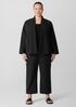 Organic Cotton Pucker Straight Pant