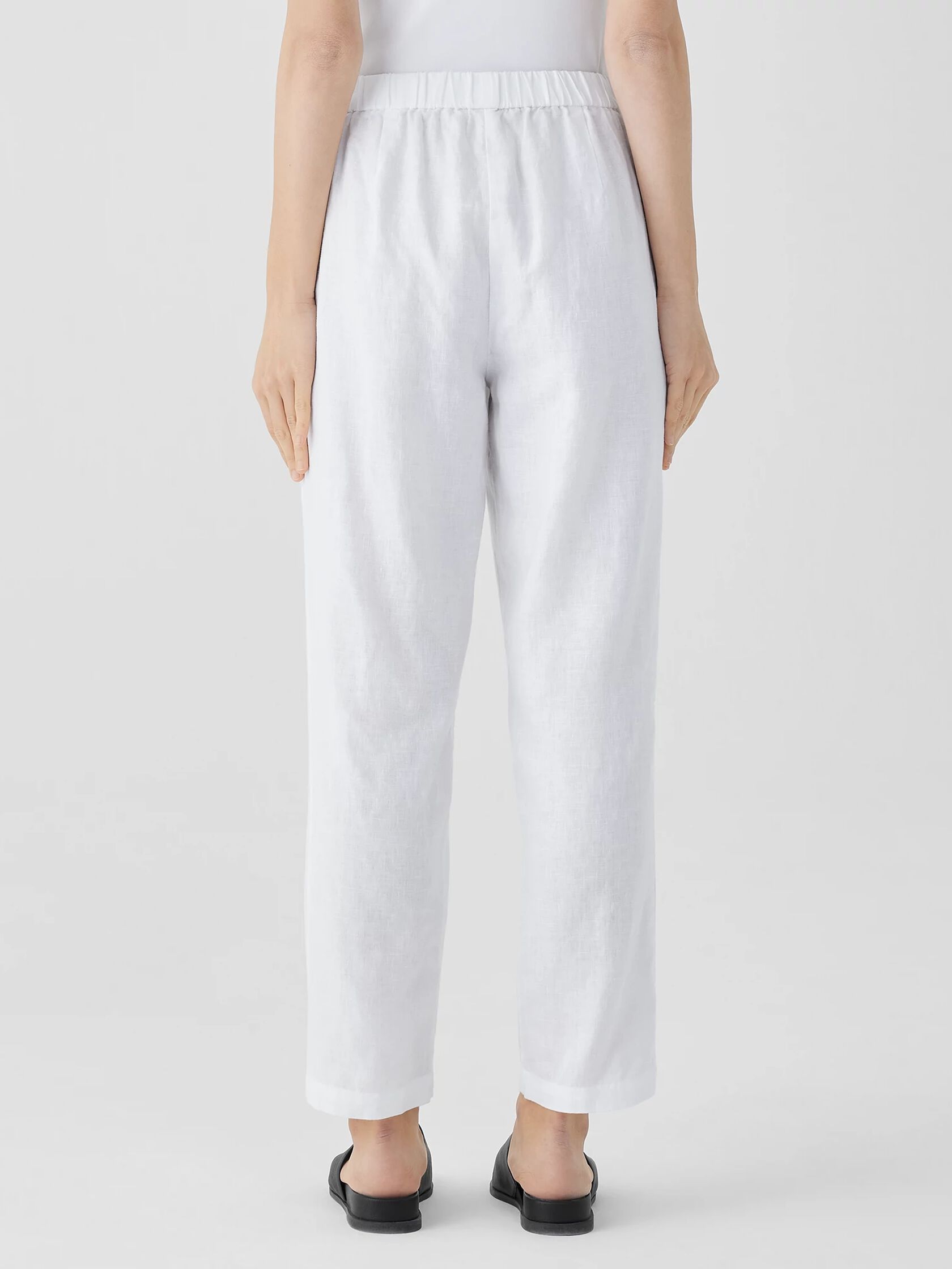 Organic Linen Tapered Pant