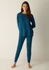 Cozy Brushed Terry Hug High-Waisted Leggings