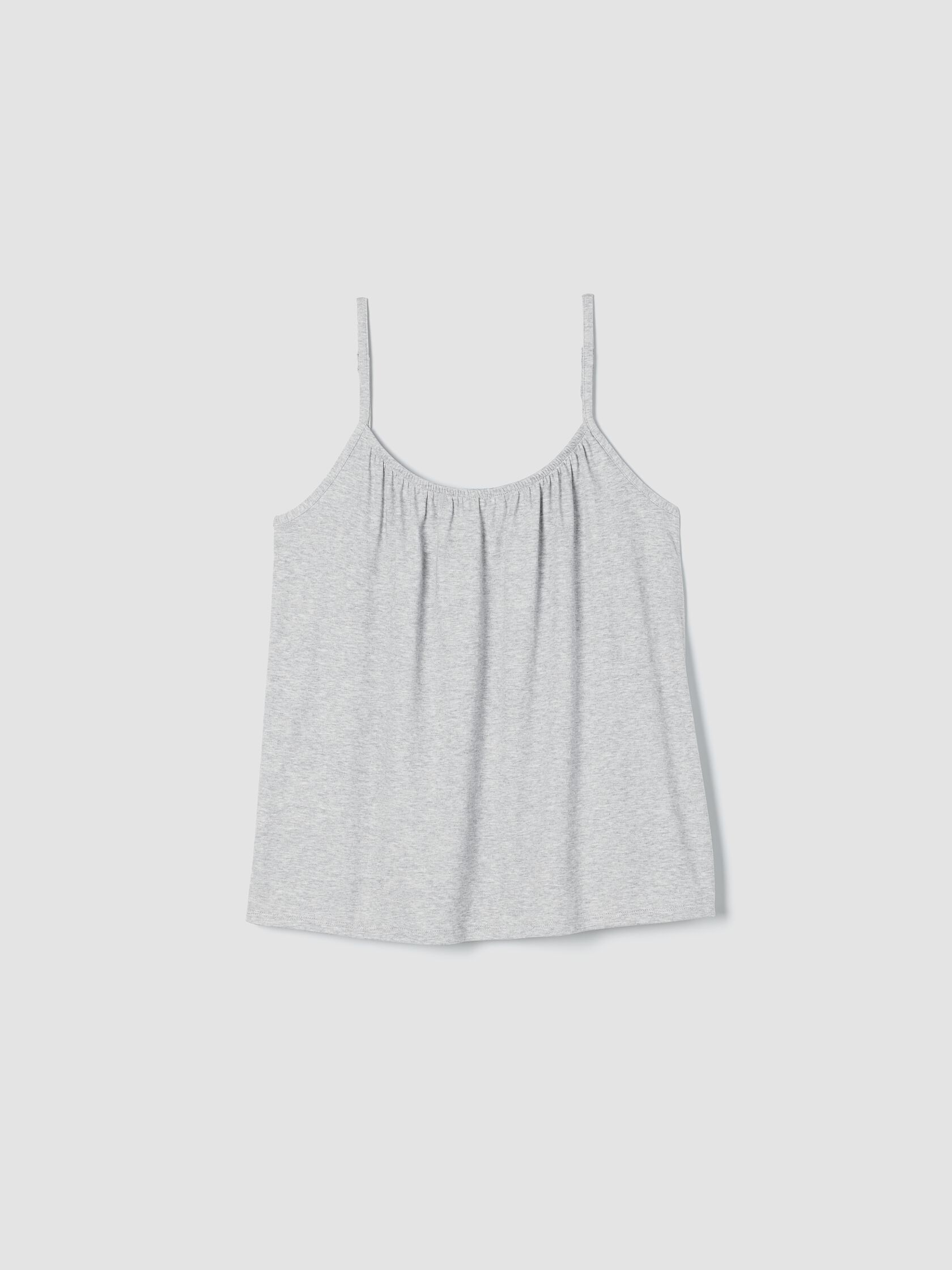 Mélange Organic Cotton Interlock Sleep Cami
