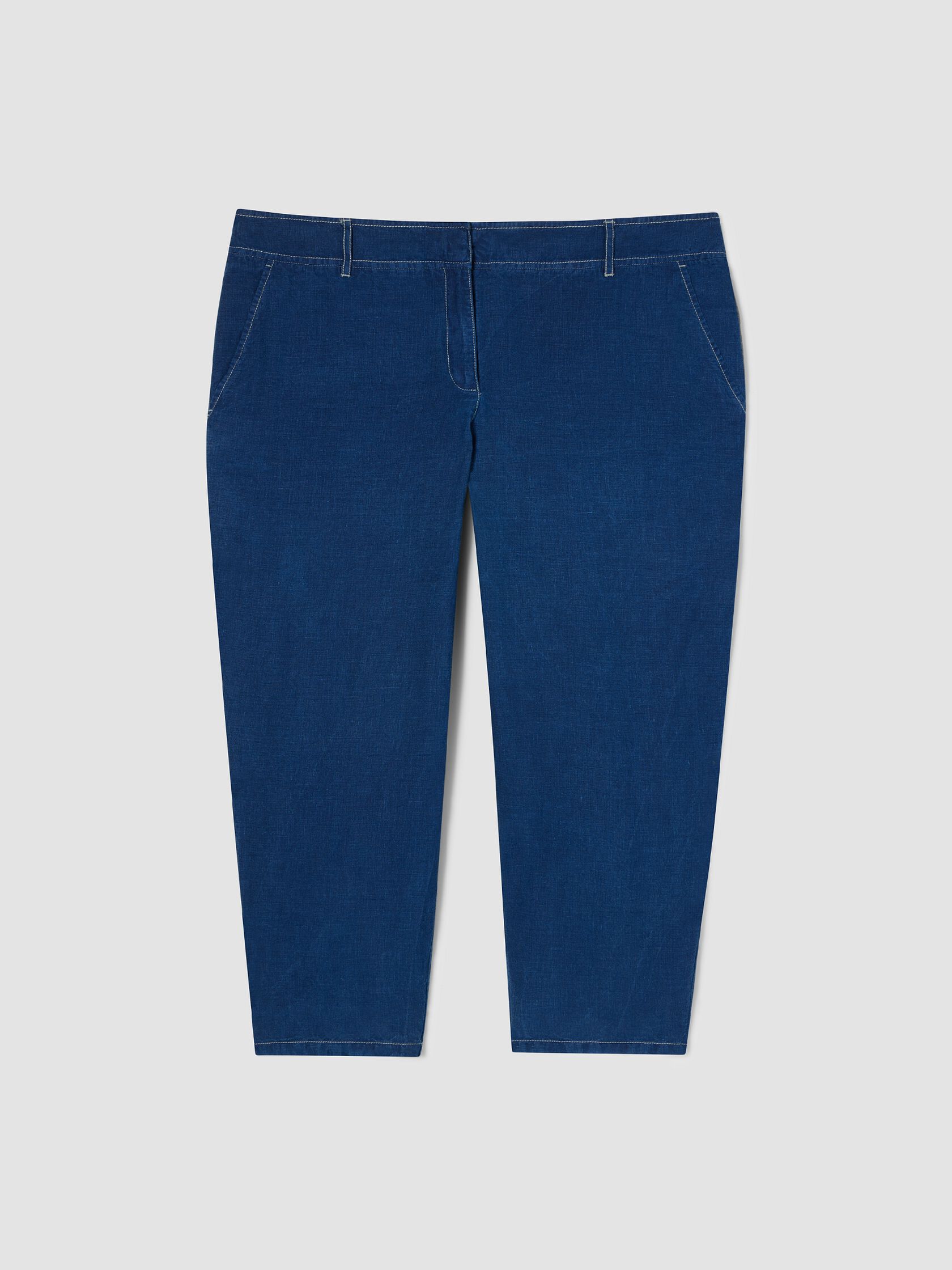 Renew Organic Linen Zip-Fly Pant, L