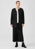 Organic Cotton Crinkled Knit Jacket