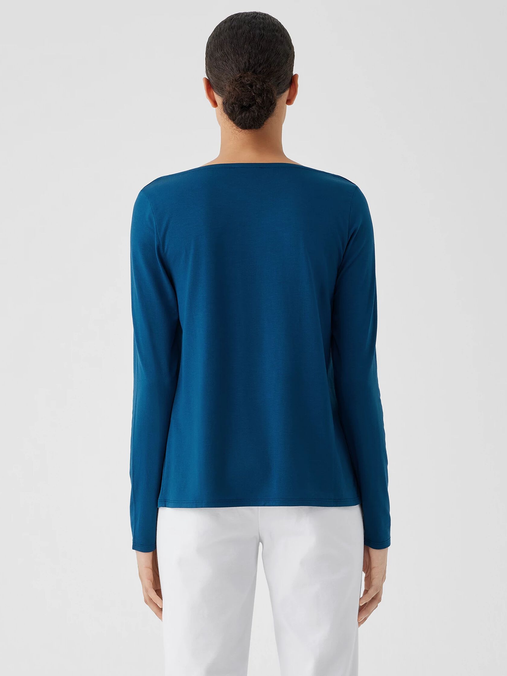 Fine Jersey Cowl Neck Top