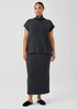 Merino Slim Pencil Skirt in Regenerative Wool