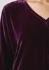 Velvet V-Neck Top