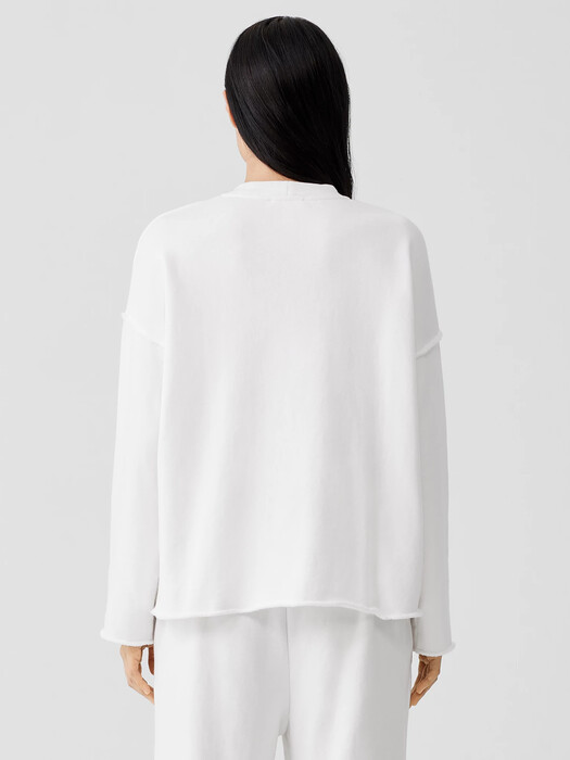 Organic Cotton French Terry Box-Top